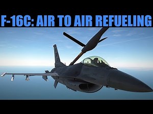 F-16C Viper: Air To Air Refueling & Approach Tutorial | DCS WORLD