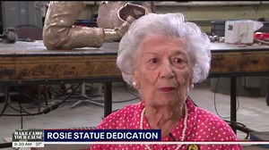 Local ‘Rosie the Riveter’ Honored with Statue at Royal Oak WWII Memorial