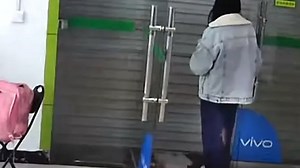 Rat suddenly crawls into woman's sweater