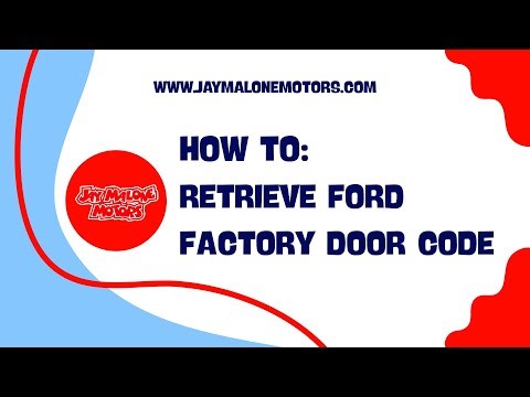 How to Get Your Ford Factory Keypad Code (Quick & Easy)