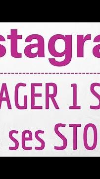 PARTAGER STORY Instagram, comment REPOSTER ou partager une story DANS VOS STORIES sur Instagram