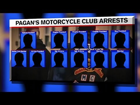 High-ranking Pagans Motorcycle Club members charged in assault in New Jersey