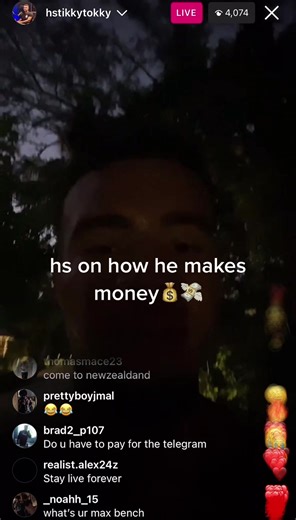 how hs makes 💵💵 #hstikkytokky #fyp