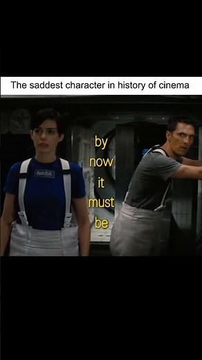 Interstellar can make a grown man cry easily #interstellar #christophernolan #netflix