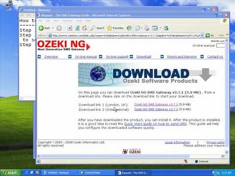 How to send MMS from your PC - step 1