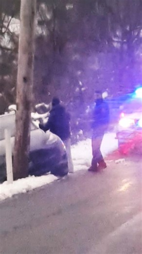 She was driving too fast for the conditions and probably on the phone