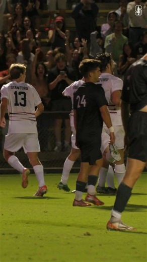 Jack Pymm set the tone for Stanford's 3-1 W over Virginia Tech 😮‍💨 #NCAASoccer x 🎥 Stanford Men's Soccer | NCAA Soccer