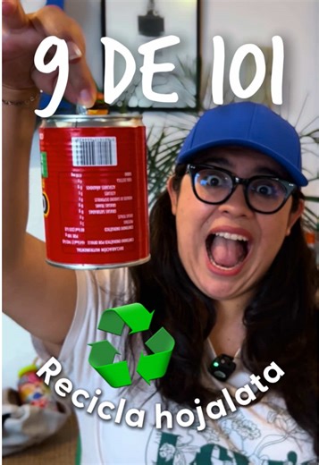 Llevar a reciclar tiene $2 grandiosos beneficios hahaha. 😂♻️ A que no te sabías la diferencia entre hojalata y aluminio. 🧲😎 Comenta cuánto a pagan $$$ la hojalata en tu centro de acopio. #NoSeasWaste