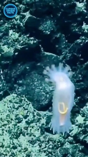 This Strange “Sea Pig” Lives 4,000 Meters Deep in the Ocean 🌊#ocean #marinelife