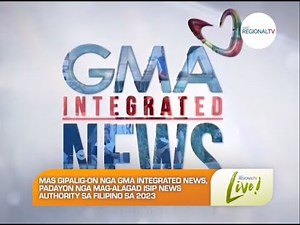 GMA Regional TV Live: GMA Integrated News, Mas Gipalig-on