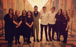 When U2's The Edge became the first rock star to play in the Sistine Chapel