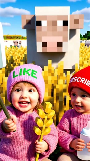 🐑 The Sheep Said “BARRR!” So You MUST Like & Subscribe! 😂💗