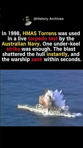 Australian Navy Ship DESTROYED by Single Torpedo!