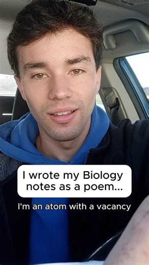 I wrote my BIOLOGY NOTES as a POEM #poetry #biology #poem #creativewriting #writer #college #writing