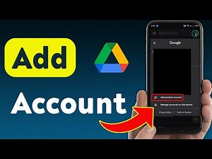 How To Add Account To Google Drive (Updated)