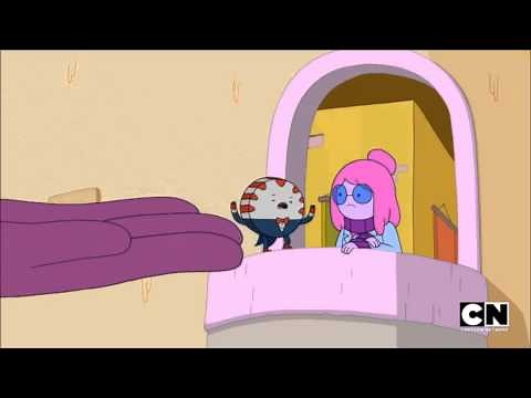 Adventure time: Peppermint butler slaps princess bubblegum