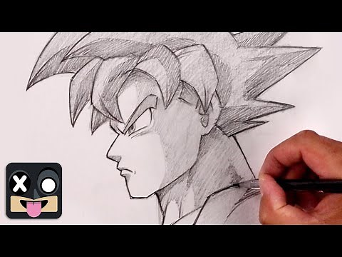How To Draw Anime | Goku God | Dragonball Step by Step Sketch Tutorial