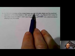 Exponential Model Examples (Part II)