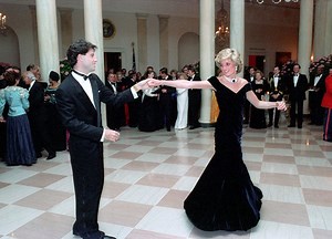 Princess Diana's Iconic 'Travolta' Dress Goes On Display For First Time
