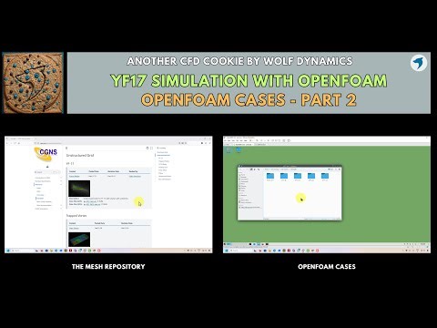 🍪 CFD cookie - YF17 CFD simulation - The OpenFOAM cases | Part 2