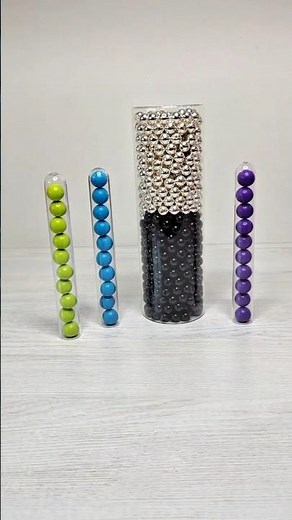 Reverse Marble & Beads Magic 🔄✨ | Soft Cute Sounds 🌟