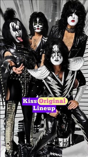 KISS Original Lineup 🧛‍♂️ Back To The Beginning #kiss #musichistory #musician