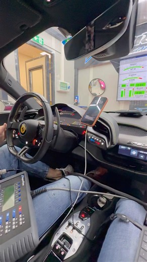Ferrari SF90 on DYNO! (STAGE 2 w/ BrillSteel Exhaust) #stage4tuning #ferrari #sf90 #dyno
