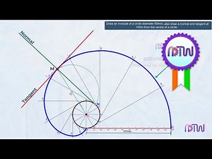 How to draw involute of a circle