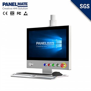 [Hot Item] 24 Inch Industrial Touch Display with Arm HMI Arm Mounting Solutions CNC Milling Machine Support Arm Systems Monitor