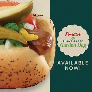 Our plant-based hot dogs by Field Roast are packed with pea protein and seasoned with cracked pepper, garlic and paprika to enhance the char-grilled flavor. Order online or pick up at your local Portillo's today! | Portillo's