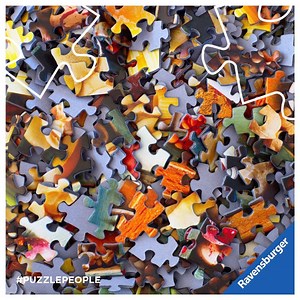 36K views · 202 reactions | A clear case of puzzle-lover.  #ThatPuzzleLife #PuzzlePeople | Ravensburger | Facebook