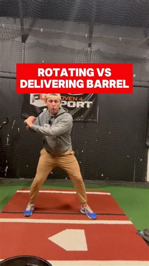 Wyatt Mascarella | 🔥 There’s a HUGE difference between rotating the barrel… and delivering the barrel. 🔥 Most amateur hitters only do the first one: ❌... | Instagram