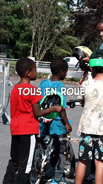 TOUS EN ROUE, pour apprendre et savoir rouler tout en s’amusant 🚲 ☀️ #citeeducativegrigny #jeunesse #animation