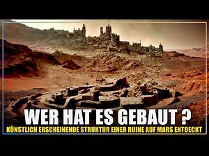Spectacular! Real footage shows ruins and artificial structures on Mars… What do we know about them?