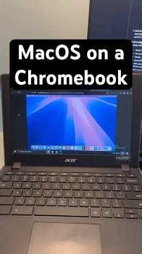 Installing MacOS on a Chromebook #tech #apple #google #techtok #yaptech
