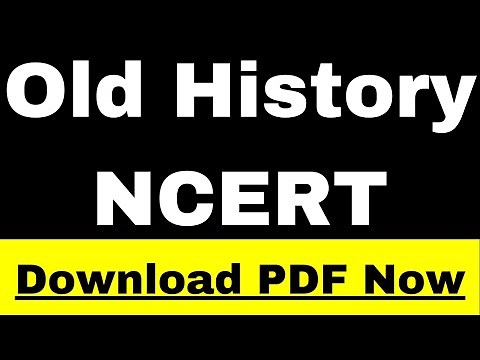 [Download] Old NCERT History 6 to 12 In Hindi PDF