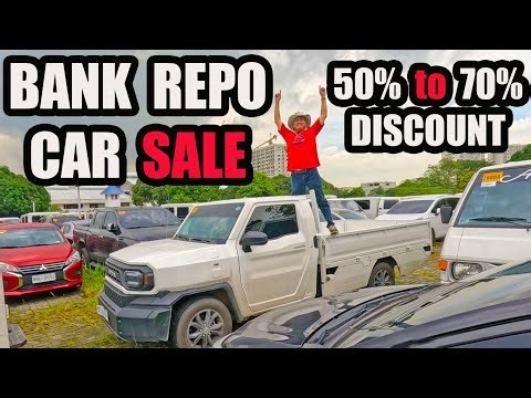 Bank Repossessed Car Sale 50% off Sedan Pick up Van Suv PS Bank & Security Bank 100 + cars Sale Ph
