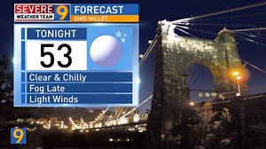 1.6K views · 18 reactions | Clear and chilly tonight with light winds. Watch News9 at 6 for the complete forecast. | WTOV NEWS9 | Facebook