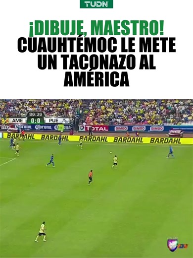 Cuauhtémoc sacando la magia contra el América ⚽🎽🎩 🦅 América vs Puebla 🎽 📆 SÁBADO 🕖 9PM | 11P/10C/8PAC 📺 Canal 5 | Univisión y TUDN | TUDN MEX