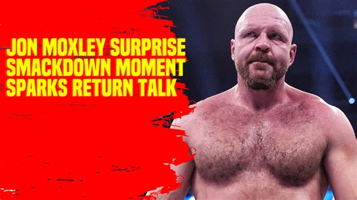 Jon Moxley surprise SmackDown moment sparks return talk #JonMoxley #WWE #SmackDown