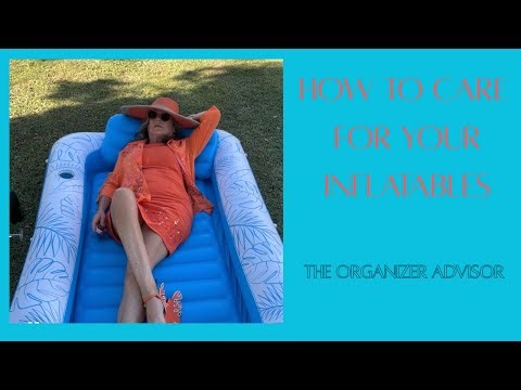 How To Care For Your Inflatables