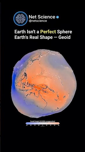 The Earth Isn’t Actually Round 🌍