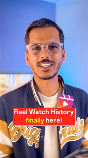 Dhananjay Bhosale on Instagram: "Instagram just added Reel Watch History 🔥 Now you can find every reel you’ve watched — even from 30 days ago! Search by date or creator under *Your Activity → Watch History*. Your reels do not get disappeared now as your feed refreshes, it stays saved. #InstagramUpdate #ReelWatchHistory #InstagramWatchHistory #InstagramTips #InstagramTricks #InstagramHacks #InstagramFeature"