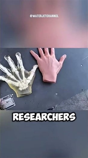 Water Jet Cutter vs Human Hand — Guess Who Wins?