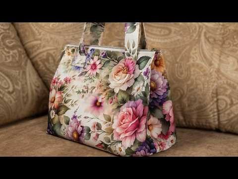 ⭐ How to Easily Sew a DIY Stylish Handbag. Sewing Tips and Tricks for Beginners (Part #149)