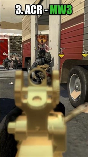 Top 5 Most Iconic Call of Duty Guns Ever #shorts