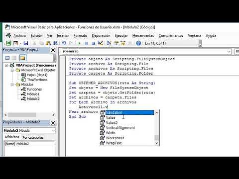 Cómo obtener todas las rutas de acceso de una carpeta en Excel VBA