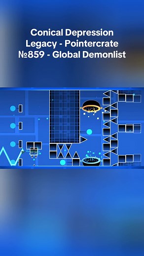 Conical Depression #GeometryDash #ConicalDepression #cyberfloppa2077