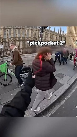 Pickpockets caught & marked with paint