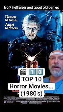 🎬 1️⃣0️⃣ TOP 10 Horror Movies...(1980's) #top10 #80s